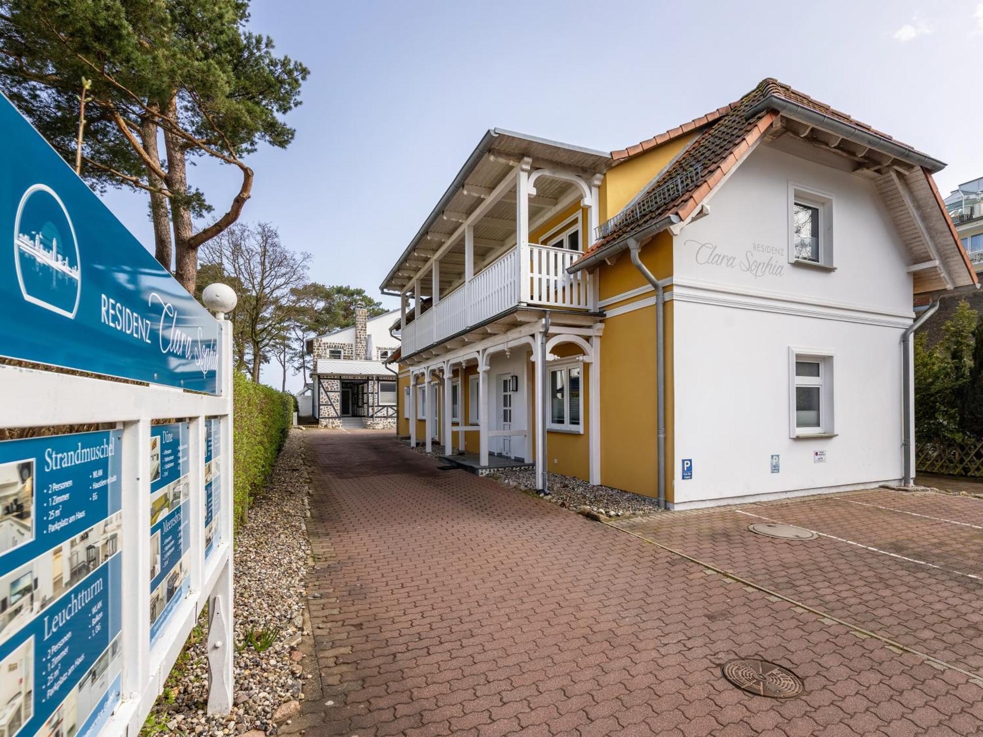 Ferienwohnung Meeresbrise In Der Residenz Clara Sophia Binz Eksteriør billede